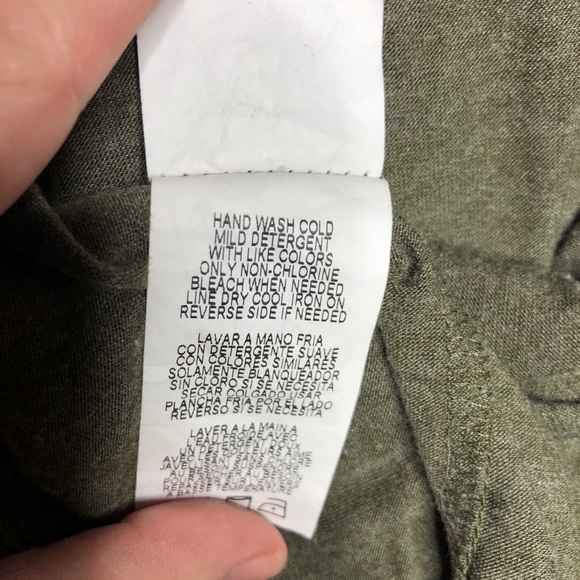 Annalee + hope olive green open front cardigan - Picture 7 of 8